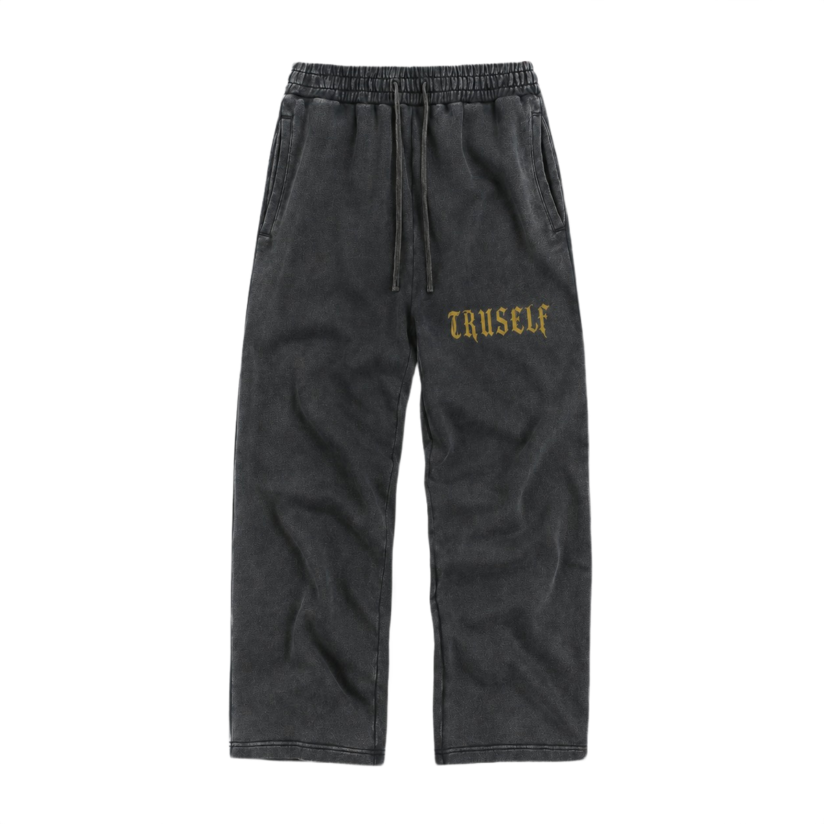 TruSelf Archive Sweats in Black - Archive Series fleece sweatpants